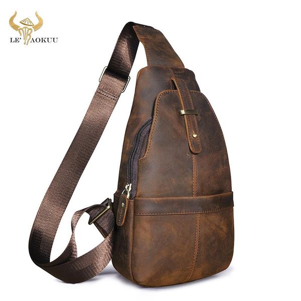waist bags men crazy horse leather casual retro triangle chest bag design sling one shoulder crossbody daypack for male 196
waist bags men crazy horse leather casual retro triangle chest bag design sling one shoulder crossbody daypack for male 196