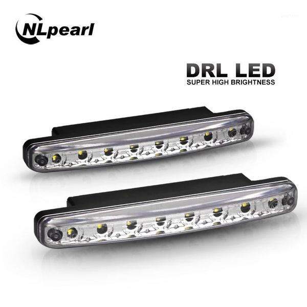 nlpearl 2x car light assembly led daytime running light daylight waterproof 12v 8led drl car driving rinning lamp white dc 12v1
nlpearl 2x car light assembly led daytime running light daylight waterproof 12v 8led drl car driving rinning lamp white dc 12v1