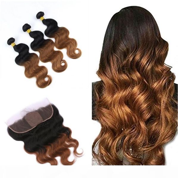 medium auburn 1b 30 body wave human hair weaves with lace frontal ombre silk base 4x4 lace frontal with hair weft extension, Black;brown
medium auburn 1b 30 body wave human hair weaves with lace frontal ombre silk base 4x4 lace frontal with hair weft extension, Black;brown