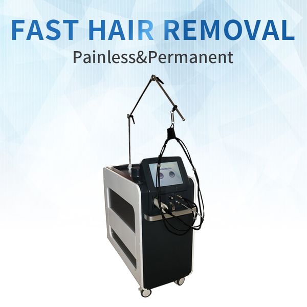 2022 new 755+1064nm two wavelength fiber laser permanent hair removal machine with 5mm-18mm changable spot size in awesome whole sales price, Black
2022 new 755+1064nm two wavelength fiber laser permanent hair removal machine with 5mm-18mm changable spot size in awesome whole sales price, Black