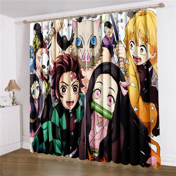2 panel blackout window curtain demon slayer anime window drapes for living room bedroom 3d print home decor window treatments
2 panel blackout window curtain demon slayer anime window drapes for living room bedroom 3d print home decor window treatments