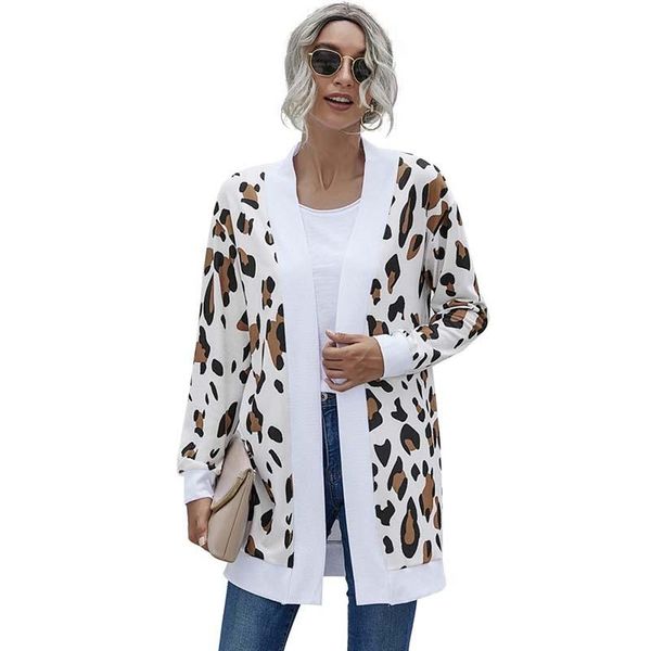 2020 new autumn winter leopard knitted cardigan coats women long sleeve fashion woman bird cardigans female long cardigan jacket, Black;brown
2020 new autumn winter leopard knitted cardigan coats women long sleeve fashion woman bird cardigans female long cardigan jacket, Black;brown