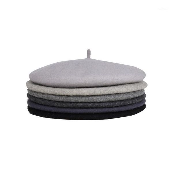wool berets hats french artist fashion solid color berets female bonnet women caps flap beanies caps women 3681, Blue;gray
wool berets hats french artist fashion solid color berets female bonnet women caps flap beanies caps women 3681, Blue;gray