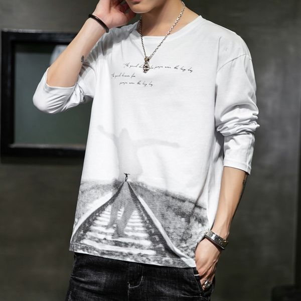 qx1w3 2020 pullover long cotton t-shirt pullover pulloversleeve cotton t-shirt men's crew neck new trend slim printed student nepg8, Blue
qx1w3 2020 pullover long cotton t-shirt pullover pulloversleeve cotton t-shirt men's crew neck new trend slim printed student nepg8, Blue