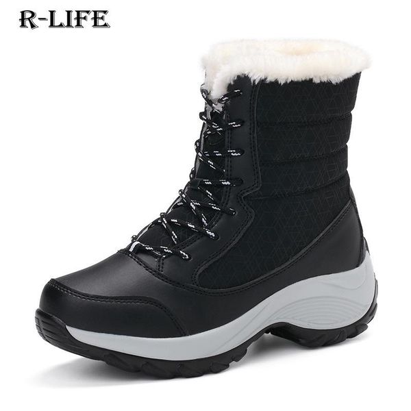 snow boots women winter boots high waterproof fleece shoes new arrival female korean student tide chunky shoes oversized, Black
snow boots women winter boots high waterproof fleece shoes new arrival female korean student tide chunky shoes oversized, Black