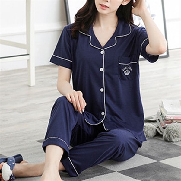 2020 new cotton pyjamas women pajamas sets couple spring long sleeve sleepwear v-neck femme lounge pijama mujer y200708, Black;red
2020 new cotton pyjamas women pajamas sets couple spring long sleeve sleepwear v-neck femme lounge pijama mujer y200708, Black;red