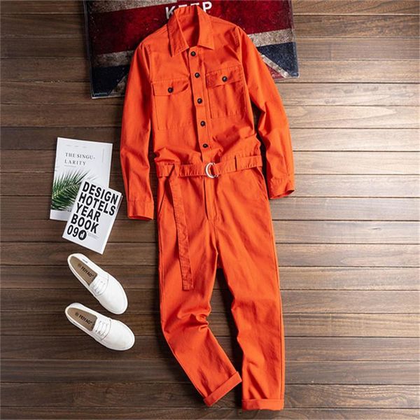 men's jeans long-sleeved jumpsuit hip-hop style suit casual loose multi-pocket comfortable overalls, Blue
men's jeans long-sleeved jumpsuit hip-hop style suit casual loose multi-pocket comfortable overalls, Blue