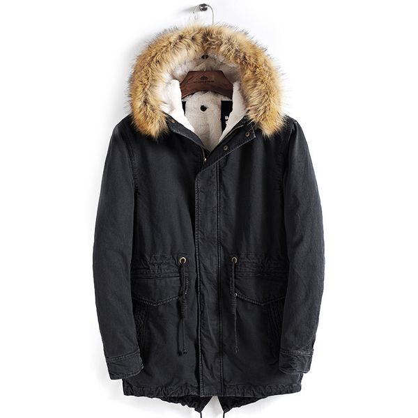 2021 new mens parka winter coats thicken men monthly jacket fit with thermal pele hood parke men's m-4xl yewn, Black
2021 new mens parka winter coats thicken men monthly jacket fit with thermal pele hood parke men's m-4xl yewn, Black