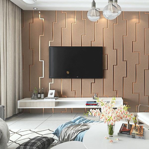 modern chinese velvet wallpaper simple bedroom living room stripe 3d tv background wall wallpaper wholesale
modern chinese velvet wallpaper simple bedroom living room stripe 3d tv background wall wallpaper wholesale