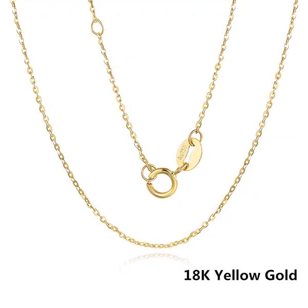vojefen au750 jewelry real 18k pure for women and men,18 k yellow & rose gold chain necklace q1110, Silver 
vojefen au750 jewelry real 18k pure for women and men,18 k yellow & rose gold chain necklace q1110, Silver