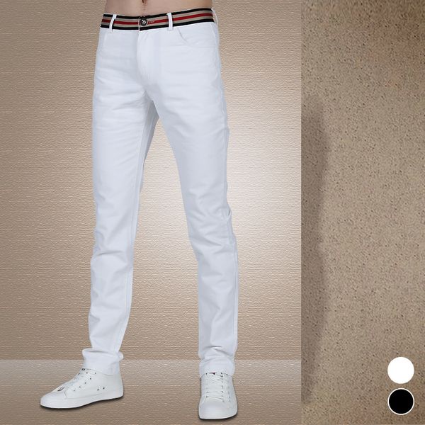 2021 new spring and summer fashion white trousers men, men's casual pants, plus size high-quality slim was thin black pants. 28-42 vfvt
2021 new spring and summer fashion white trousers men, men's casual pants, plus size high-quality slim was thin black pants. 28-42 vfvt