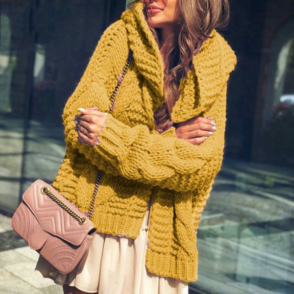 women sweater winter fashion cardigan sweater coat europe and america style long sleeve knitted sweaters womens hooded sweaters size s-4xl, White;black
women sweater winter fashion cardigan sweater coat europe and america style long sleeve knitted sweaters womens hooded sweaters size s-4xl, White;black
