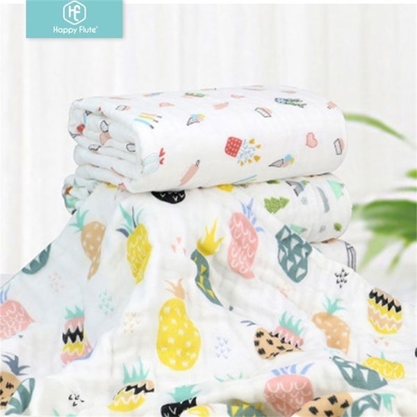 happy flute 1pcs 6 layers muslin 100% cotton baby swaddles soft newborn blankets gauze infant wrap sleepsa y201009
happy flute 1pcs 6 layers muslin 100% cotton baby swaddles soft newborn blankets gauze infant wrap sleepsa y201009