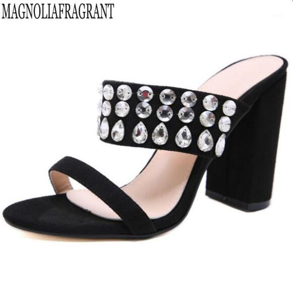 dress shoes summer open toe chunky heels women sandals leather rhinestones party crystals casual beach flip flops hy2341, Black
dress shoes summer open toe chunky heels women sandals leather rhinestones party crystals casual beach flip flops hy2341, Black