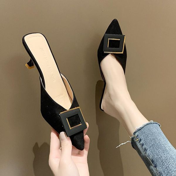 women shoes pointed thin heel half slippers for women spring and summer 2020 new versatile style baotou high heeled slippers
women shoes pointed thin heel half slippers for women spring and summer 2020 new versatile style baotou high heeled slippers