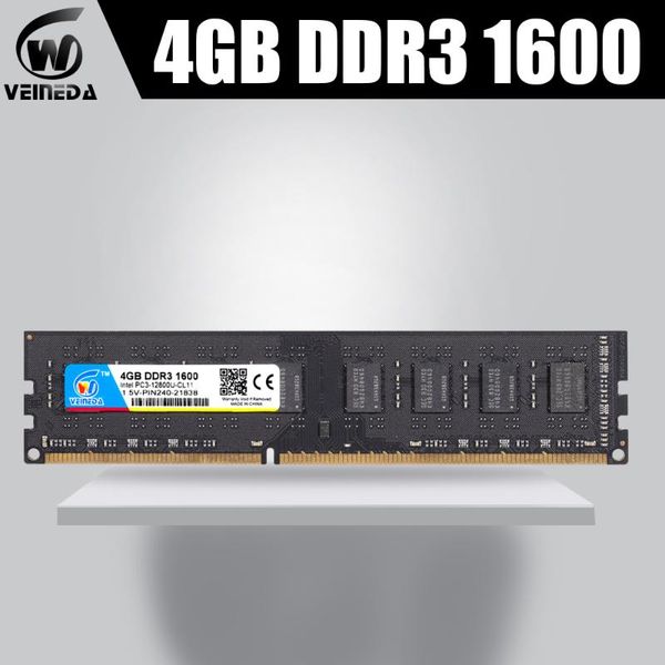veineda ram ddr3 4gb memoria ram ddr3 1333 1600mhz for all inter amd deskpc3-12800 compatible 1066mhz brand new
veineda ram ddr3 4gb memoria ram ddr3 1333 1600mhz for all inter amd deskpc3-12800 compatible 1066mhz brand new