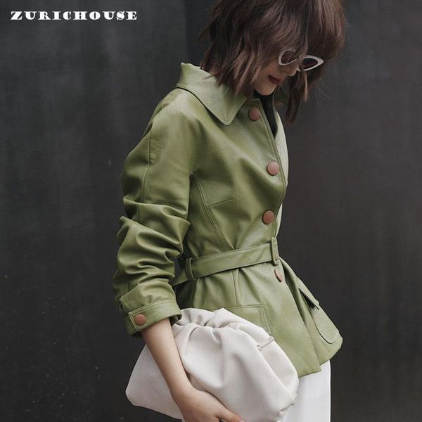 women's leather & faux zurichouse 2021 jacket women retro lapel motocrycle biker ladies spring sashes pu coats, Black 
women's leather & faux zurichouse 2021 jacket women retro lapel motocrycle biker ladies spring sashes pu coats, Black