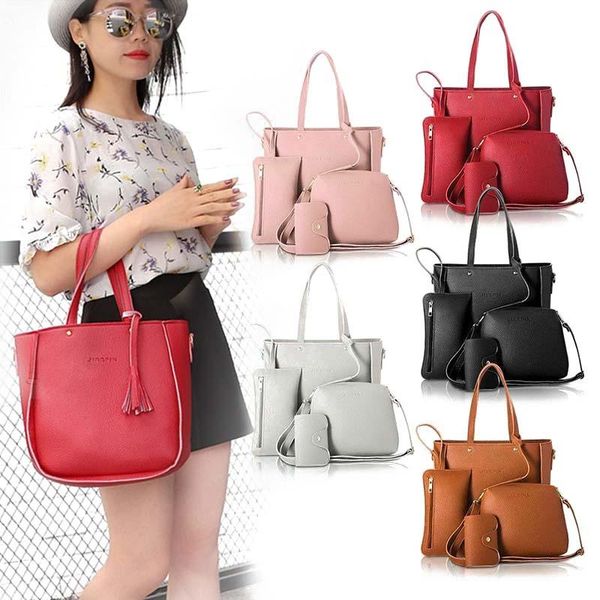crossbody сумки для женщин 4 pcs женщина сумка сумка сумка кошелек сумка sac главная femme роскошных сумок, Pink;blue
crossbody сумки для женщин 4 pcs женщина сумка сумка сумка кошелек сумка sac главная femme роскошных сумок, Pink;blue