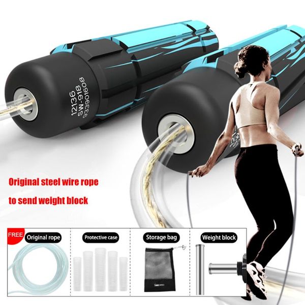jump ropes dual-use wireless rope loaded steel wire bearing skipping fitness equipment training student exam only
jump ropes dual-use wireless rope loaded steel wire bearing skipping fitness equipment training student exam only