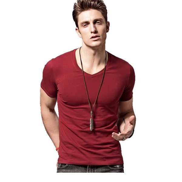 tight cultivate one's morality t-shirts v-neck collar pure color t-shirt man render vest male sapphir qyllyj, White;black
tight cultivate one's morality t-shirts v-neck collar pure color t-shirt man render vest male sapphir qyllyj, White;black