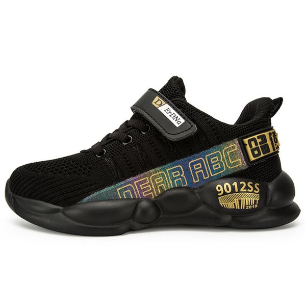 shoes children sport running flying fabric boys ultralight breathable velcro outdoor kids sneakers fashion trainers flats, Black
shoes children sport running flying fabric boys ultralight breathable velcro outdoor kids sneakers fashion trainers flats, Black