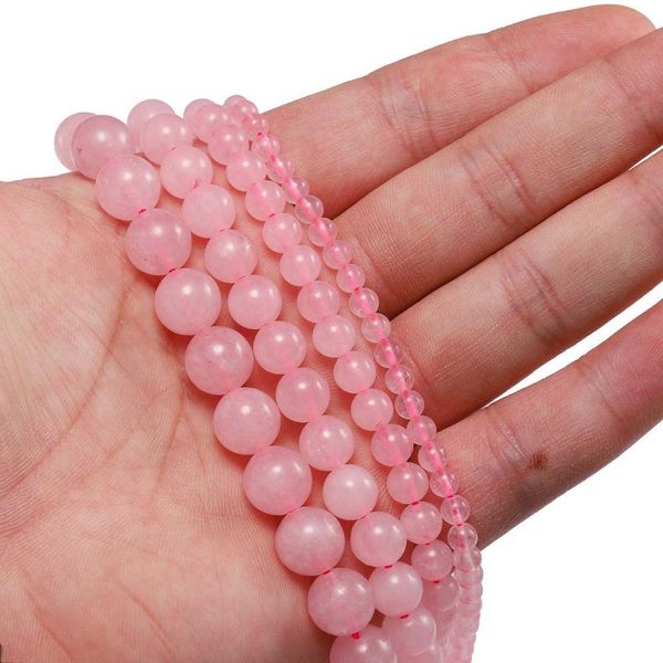 1strand lot 4 6 8 10 12 mm rose pink quartz crystal stone round beads loose spacer bead for jewelry making diy necklace bracelet h bbyqgl, Silver
1strand lot 4 6 8 10 12 mm rose pink quartz crystal stone round beads loose spacer bead for jewelry making diy necklace bracelet h bbyqgl, Silver