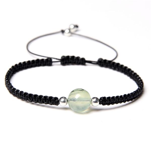 handamde men braided bracelet 10mm green prehnites quartz beads bracelet adjustable yoga jewelry for women male energy bracelets, Black
handamde men braided bracelet 10mm green prehnites quartz beads bracelet adjustable yoga jewelry for women male energy bracelets, Black