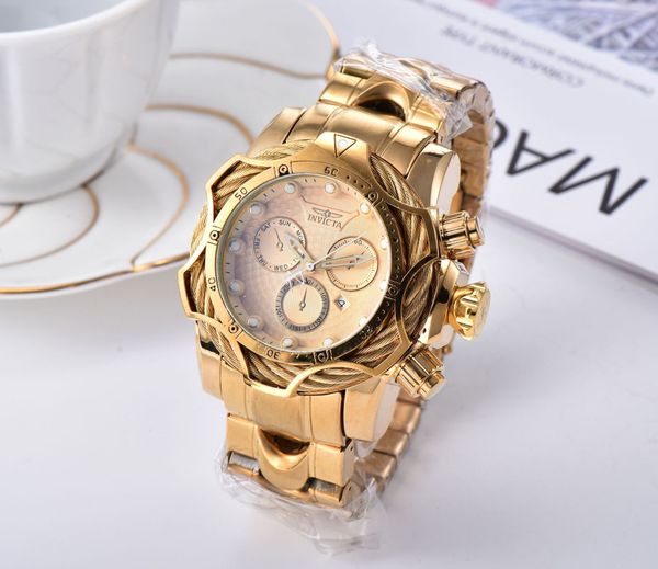 selling large plate watch men's stainless steel strap quartz watch 3-pin function watch, Slivery;brown
selling large plate watch men's stainless steel strap quartz watch 3-pin function watch, Slivery;brown