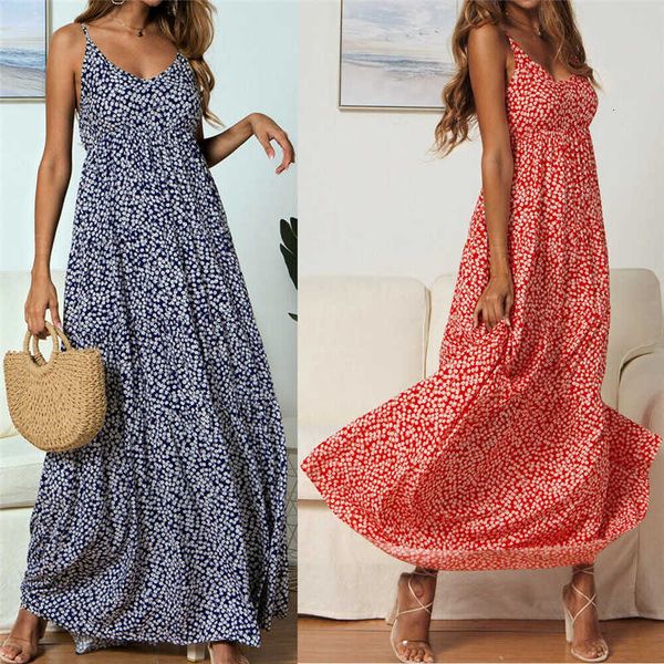 boho summer dot printed long women casual sleeveless straps v neck holiday maxi es sun vestidos, Black;gray
boho summer dot printed long women casual sleeveless straps v neck holiday maxi es sun vestidos, Black;gray