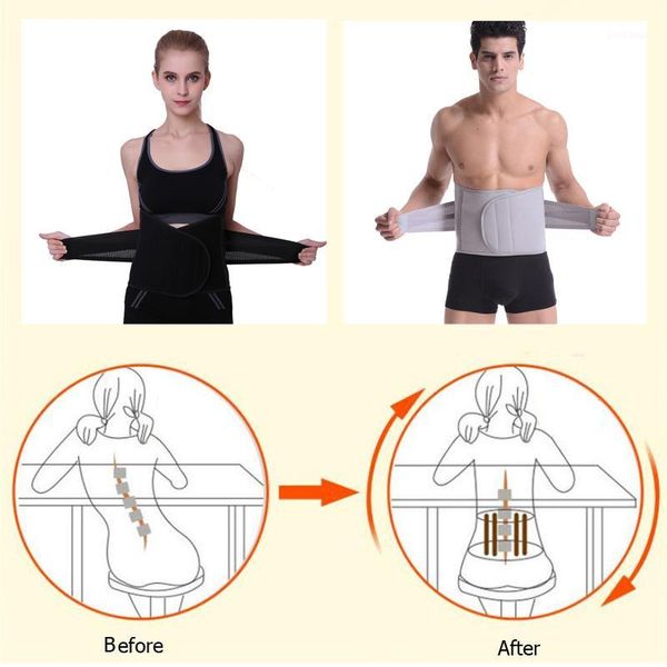 waist support 2021 elastic adjustable orthopedic posture corrector brace lower back trimmer belt lumbar corset men1, Black;gray
waist support 2021 elastic adjustable orthopedic posture corrector brace lower back trimmer belt lumbar corset men1, Black;gray