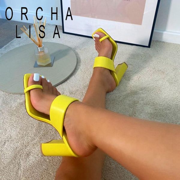 orchalisa women new 2021 sandals clip toe high block heels concise stylish ins big size 36-42 casual party blue a3696, Black
orchalisa women new 2021 sandals clip toe high block heels concise stylish ins big size 36-42 casual party blue a3696, Black