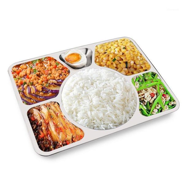 6 compartment rectangular dinner plates serving divided plates-silver stainless steel 15.5 inch 39.5 cm pack of 21
6 compartment rectangular dinner plates serving divided plates-silver stainless steel 15.5 inch 39.5 cm pack of 21