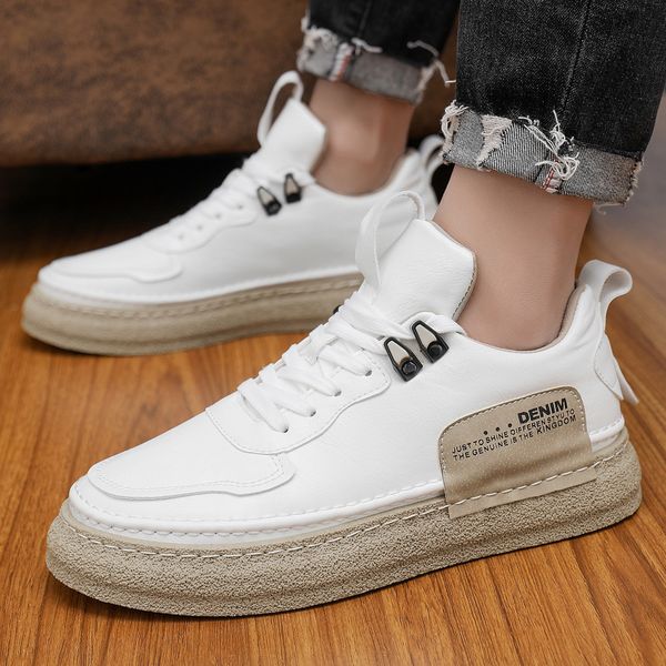 men's 2022 new spring youth korean version trend versatile board small white student sports casual shoes, Black
men's 2022 new spring youth korean version trend versatile board small white student sports casual shoes, Black
