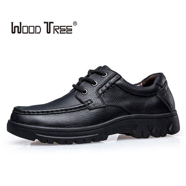 woodtree genuine leather men dress shoes good quality man formal business oxfords, Black
woodtree genuine leather men dress shoes good quality man formal business oxfords, Black