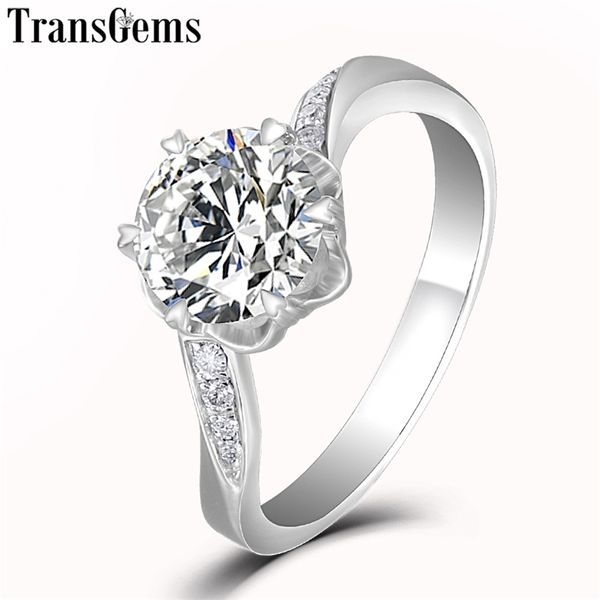 transgems trendy center 2ct 8mm f color moissanite 14k 585 white gold engagement ring for women wedding anniversary gift y200620, Slivery;golden
transgems trendy center 2ct 8mm f color moissanite 14k 585 white gold engagement ring for women wedding anniversary gift y200620, Slivery;golden
