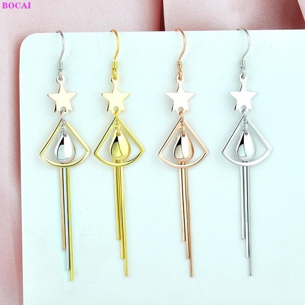 dangle & chandelier bocai real sterling silver s925 ear drop 2021 fashion women's handmade thai long tassel earrings valentine's g
dangle & chandelier bocai real sterling silver s925 ear drop 2021 fashion women's handmade thai long tassel earrings valentine's g