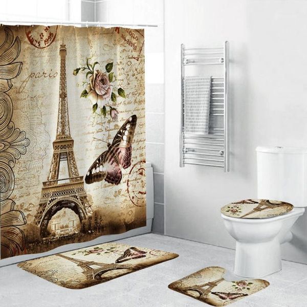 dafield shower curtain set bath mats rugs toilet cover vintage paris tower with butterfly flower print shower curtains1
dafield shower curtain set bath mats rugs toilet cover vintage paris tower with butterfly flower print shower curtains1