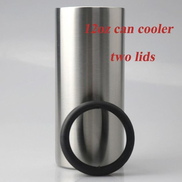 12oz can cooler with two lids stainless steel tumbler can insulator vacuum insulated bottle cold insulation can
12oz can cooler with two lids stainless steel tumbler can insulator vacuum insulated bottle cold insulation can