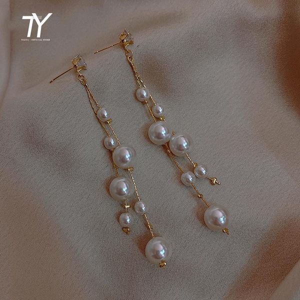 dangle & chandelier 2021 classic elegant size pearl tassel women's earrings party celebrity style girls' unusual, Silver
dangle & chandelier 2021 classic elegant size pearl tassel women's earrings party celebrity style girls' unusual, Silver