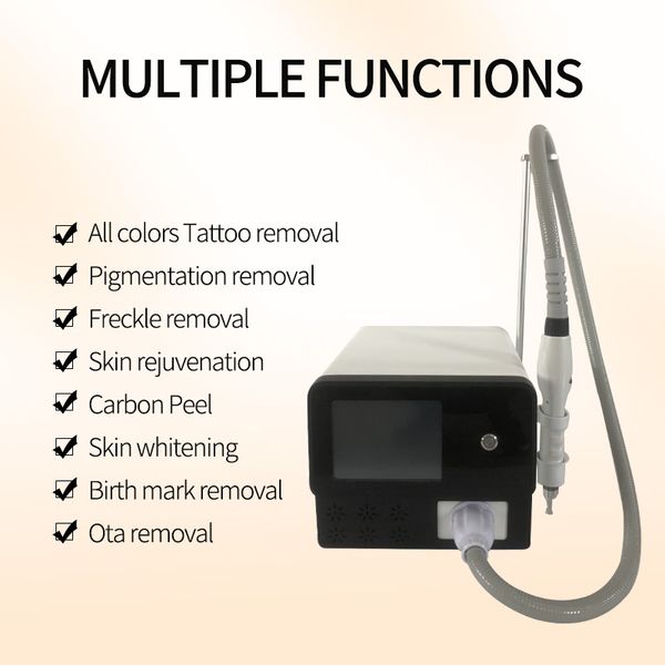 new portable nd yag laser tattoo removal and picosecond laser carbon black doll peeling machine
new portable nd yag laser tattoo removal and picosecond laser carbon black doll peeling machine