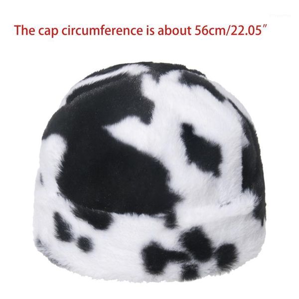 3pcs winter milk cow print fluffy plush warm beanie skull hat with scarf set1, Blue;gray
3pcs winter milk cow print fluffy plush warm beanie skull hat with scarf set1, Blue;gray