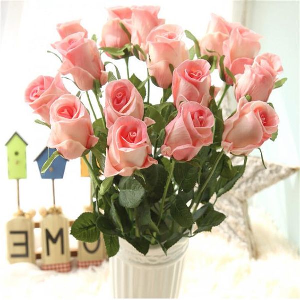 elegant pu artificial flowers simulation long stem rose bridal wedding bouquet for home office decoration floral
elegant pu artificial flowers simulation long stem rose bridal wedding bouquet for home office decoration floral