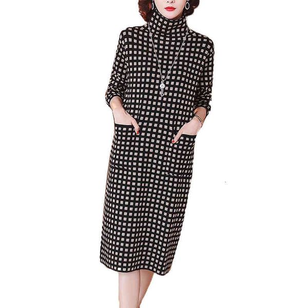 casual dresses women's autumn winter black and white grid turtleneck sweater pullover bottoming external wear female 24th, Black;gray
casual dresses women's autumn winter black and white grid turtleneck sweater pullover bottoming external wear female 24th, Black;gray