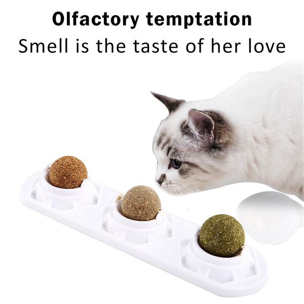 pet adhesive toy ball ball pet spin animal plastic chew toy for grinding cleaning teeth h jllbts