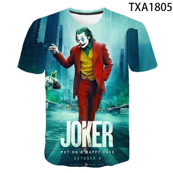 new joker clothing wild trend fun cool quality 3d print shirts hippie funny harajuku men clothing
new joker clothing wild trend fun cool quality 3d print shirts hippie funny harajuku men clothing