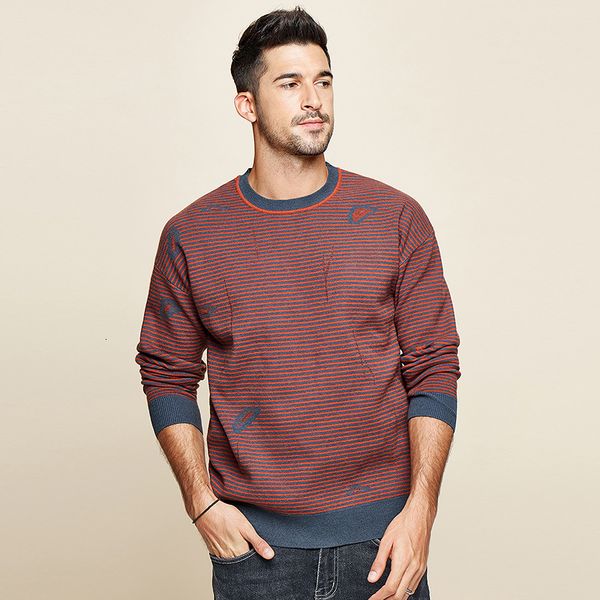 kuegou autumn striped red pattern sweater men pullover casual jumper for male brand knitted korean new style clothes 12508 201026, White;black
kuegou autumn striped red pattern sweater men pullover casual jumper for male brand knitted korean new style clothes 12508 201026, White;black