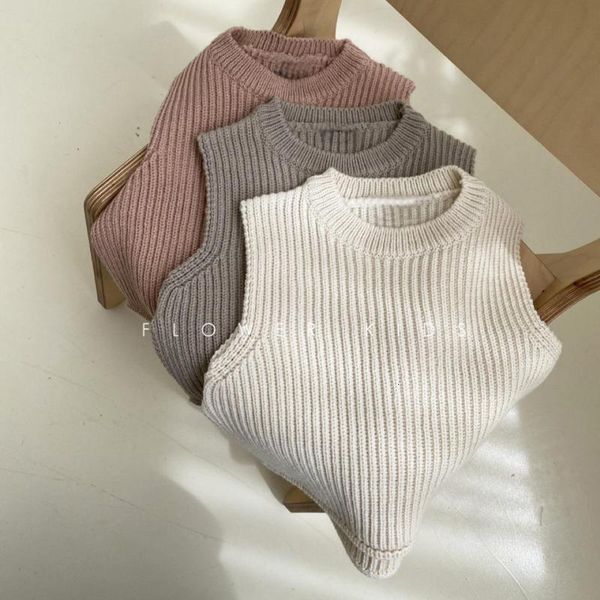 children's vest sweater warm soft 2021 spring new kid knitted solid outfits boys girls outwears sleeveless o-neck pullover gw40, Blue
children's vest sweater warm soft 2021 spring new kid knitted solid outfits boys girls outwears sleeveless o-neck pullover gw40, Blue
