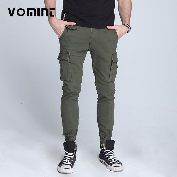 vomint new men's pants elastic foot close skinny pants tactical military men's cargo pants multi-pocket overalls (no belt) 201118, Black
vomint new men's pants elastic foot close skinny pants tactical military men's cargo pants multi-pocket overalls (no belt) 201118, Black