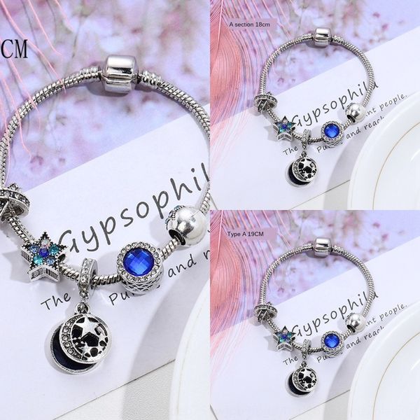 pan family's new bracelet women's bright stars blue star sky bracelet point diamond jewelry yiwu small commodities 6rves, Golden;silver
pan family's new bracelet women's bright stars blue star sky bracelet point diamond jewelry yiwu small commodities 6rves, Golden;silver
