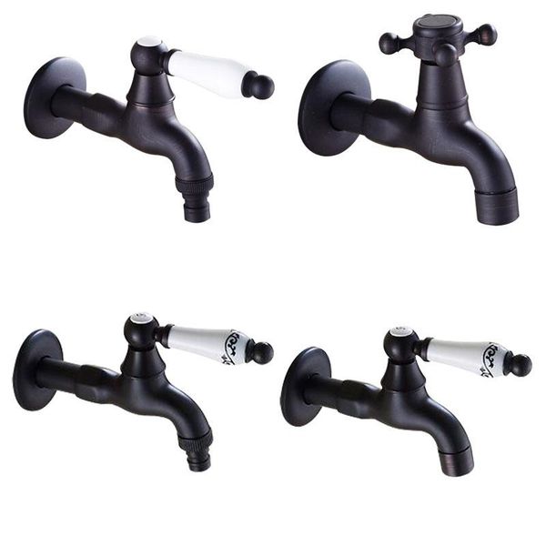 bathroom sink faucets wall mounted black oil rubbed bronze ceramic handle washing machine faucet /garden long style water tap
bathroom sink faucets wall mounted black oil rubbed bronze ceramic handle washing machine faucet /garden long style water tap